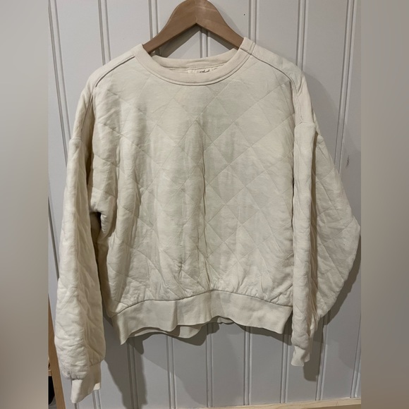 Quilted crewneck - Picture 2 of 2